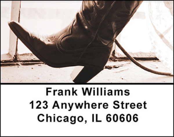 Cowgirl Style Address Labels | LBBAQ-68