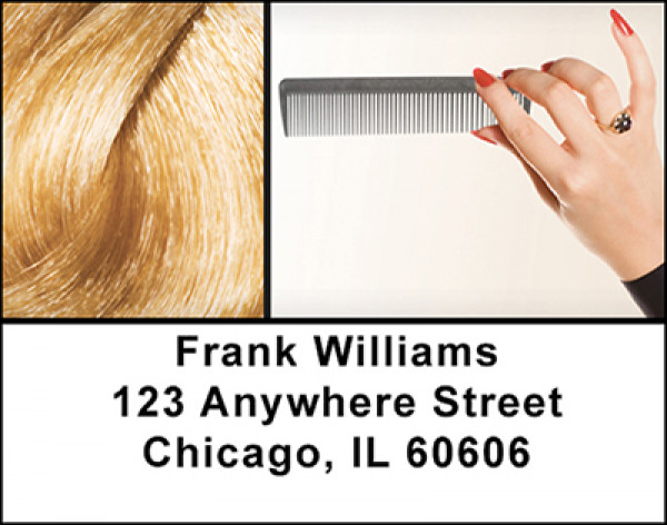 Hairstyling Tools Address Labels | LBBAQ-85