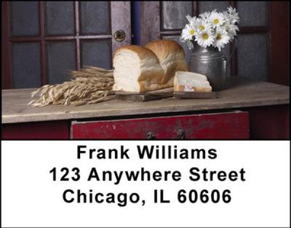 Country Kitchen Address Labels | LBFOD-05