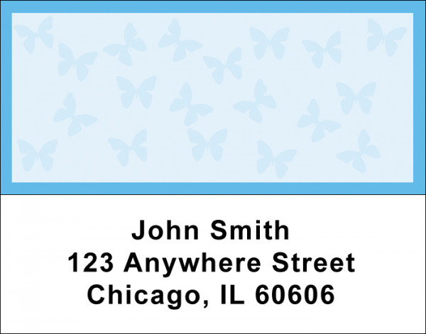 Butterflies Address Labels | LBGEO-04