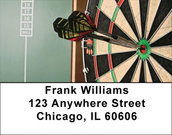 Darts Address Labels | LBGME-06
