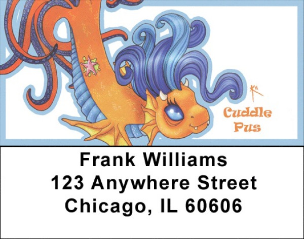 Squidy Demons By Little Demon Address Labels | LBMLD-21