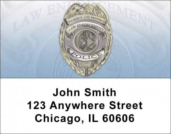 To Serve and Protect Address Labels | LBPRO-54