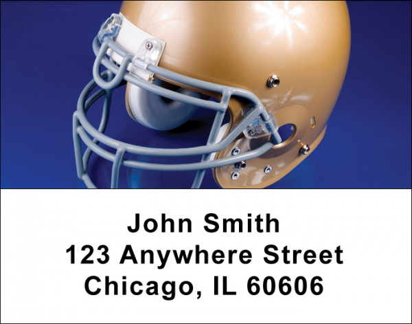 Football Address Labels | LBSPO-05