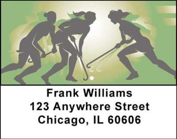 Girls Field Hockey Address Labels | LBSPO-16
