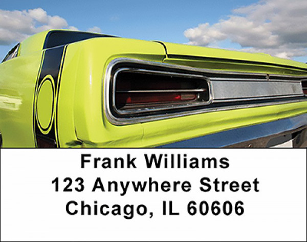 Classic Rides  Address Labels | LBTRA-04
