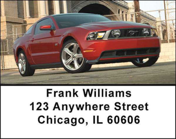 Pony Cars Address Labels | LBTRA-06