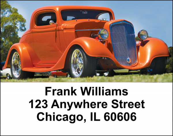 Souped Up Rods Address Labels | LBTRA-11