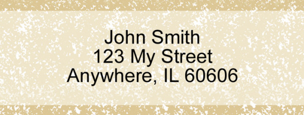 Parchment Rectangle Address Labels | LRVAL-015