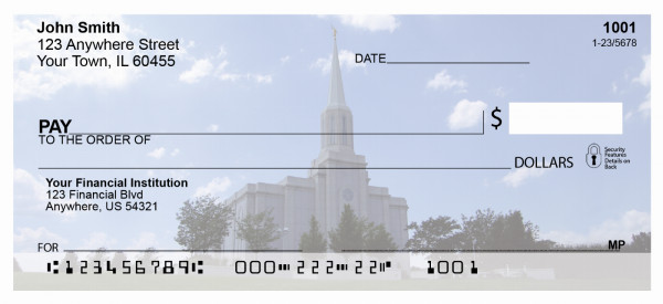 St. Louis Temple Personal Checks | TEM-17
